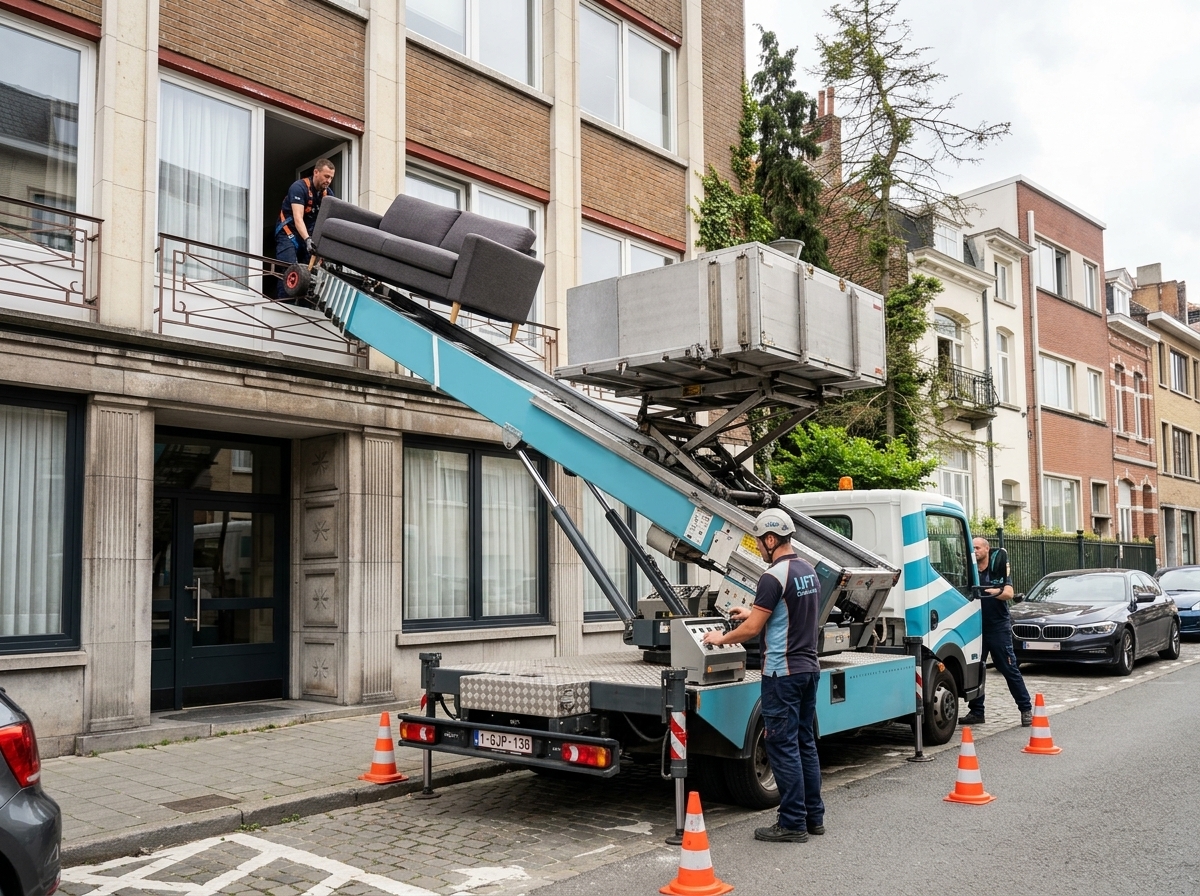 Monte-meubles WouroYobi Lift en intervention